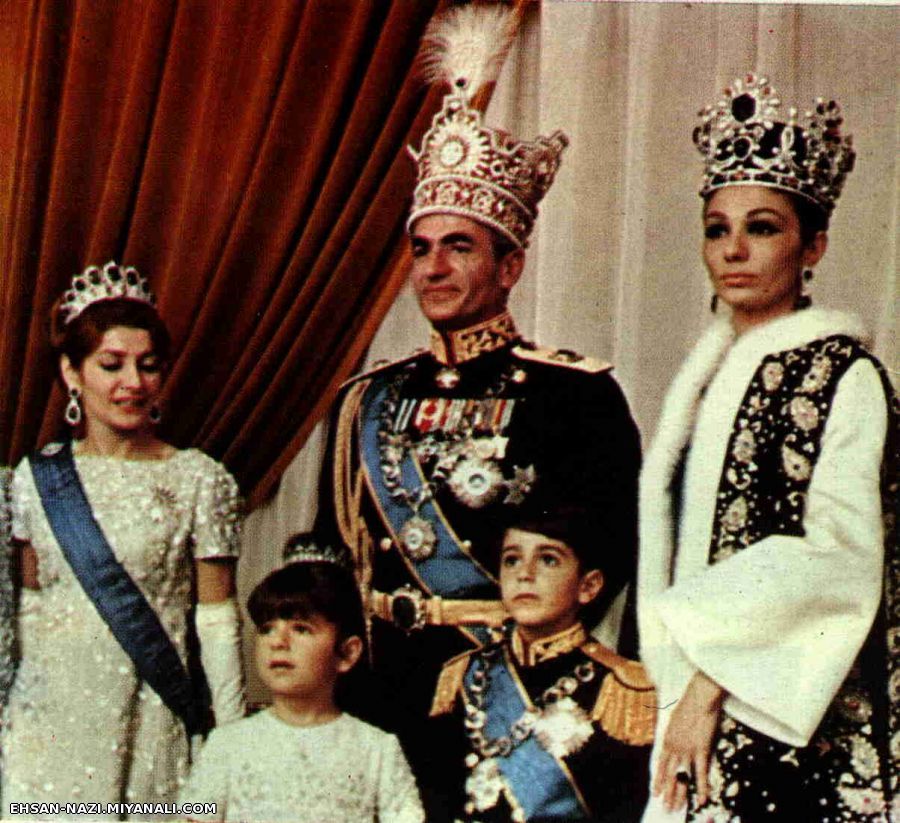 عکس هایی از محمد رضا شاه و خانواده ی پهلوی 1